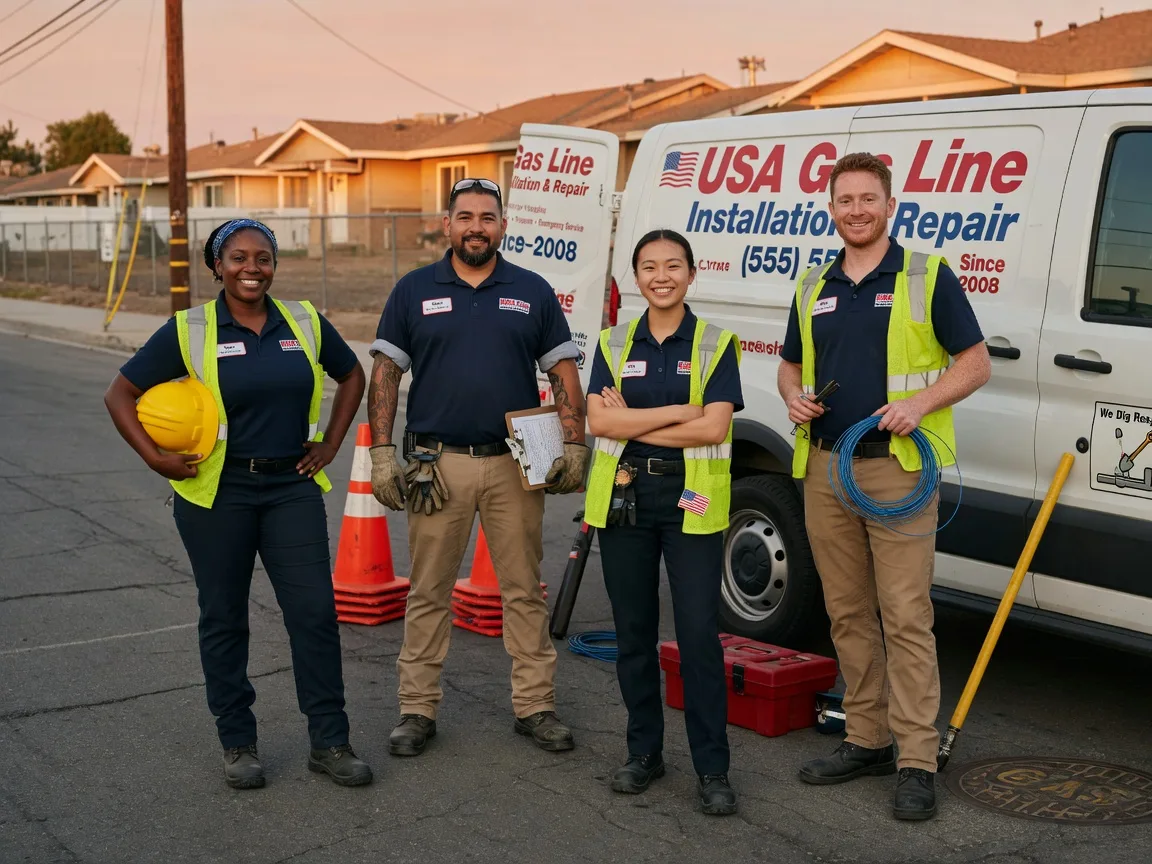 Gas Line Installation company in Frankfort, SD